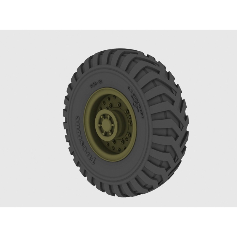 British Matador/Dorchester/AEC Road Wheels (Firestone), RE35-304, PANZER ART
