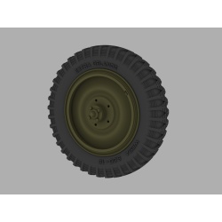 Road Wheels for Kfz.1 Typ 40 Stoewer (Late) 5 pieces, PANZER ART, RE35-204