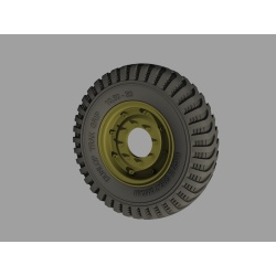 PANZER ART,1/35 RE35-264 Humber Mk IV AC Road Wheels (Dunlop)