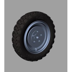 Kfz.13 Road wheels (Early pattern), RE35-403, PANZER ART, 1:35