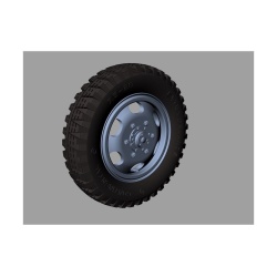 Steyr 1500 Road Wheels (Gelande Pattern) Resin Update,RE35-405, PANZER ART, 1:35