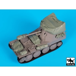 Accessories set for Marder III with canvas, T35160, BLACK DOG, 1:35