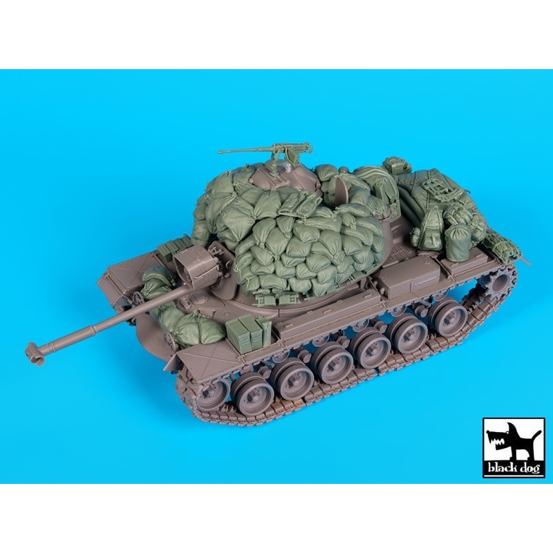 Accessories set for M48A3, T35162, BLACK DOG, 1:35