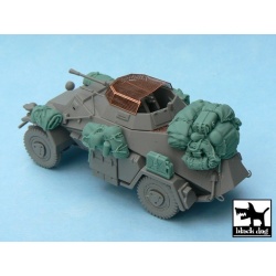 Sd.Kfz. 222 accessories set cat.n.: T48028 for ICM 48191, BLACK DOG, 1:48