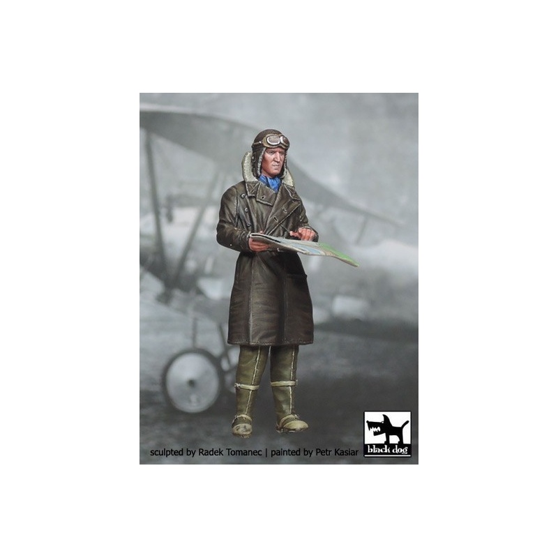 German Fighter Pilot 1914-1918 N°1 cat.n.: F32001, BLACK DOG, 1:32