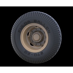 PANZER ART,1/35 RE35-244 Road Wheels for Mercedes 4500 (Early Pattern)