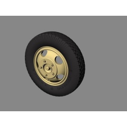 Road Wheels for Ford “Maultier” (Commercial Pattern), RE35-329, PANZER ART, 1:35