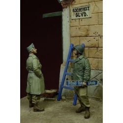 D-Day Miniature, 35079,1:35, ''Roosevelt Boulevard'' US Soldiers, Germany 1945