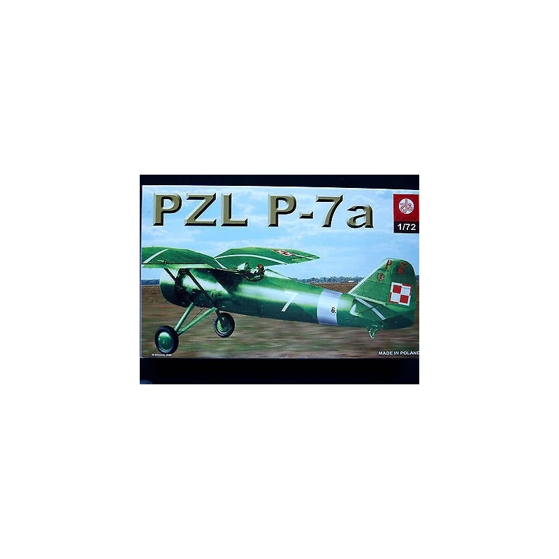 PZL P-7A POLISH SEPTEMBER 1939 FIGHTER, ZTS PLASTYK, SCALE 1/72