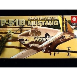 NORTH AMERICAN P-51B MUSTANG,  ZTS PLASTYK, SCALE 1/72