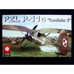 PZL P-11C ''Laciata 3'' POLISH SEPTEMBER 1939 FIGHTER , ZTS PLASTYK, SCALE 1/72