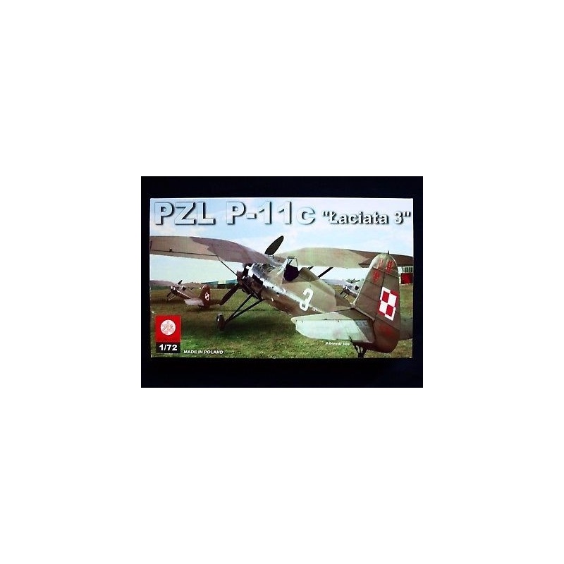 PZL P-11C ''Laciata 3'' POLISH SEPTEMBER 1939 FIGHTER , ZTS PLASTYK, SCALE 1/72