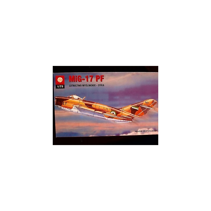 MIG-17 PF SYRIA AIR FORCE, ZTS PLASTYK,SCALE 1/72