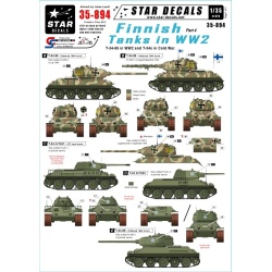 Star Decals 35-894 Finnish tanks in WW2 part 4. Finnish T-34, 1:35