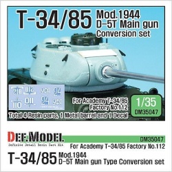 DEF.MODEL,T-34/85 D-5T Main...