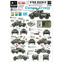 Star Decals, 35-984, Decal...