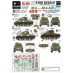 Star Decals, 35-991, Decal...
