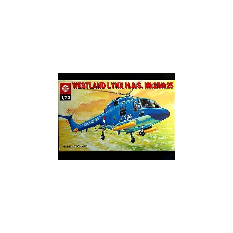 WESTLAND LYNX H.A.S. MK2/MK25 BRITISH HELICOPTER, ZTS PLASTYK, SCALE 1/72