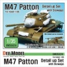 DEF.MODEL, M47 Patton Detail up set- with stowage (for Italeri 1/35), DM35024