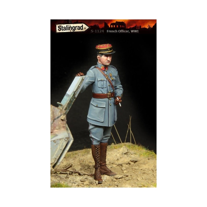 STALINGRAD 1:35, FRENCH OFFICER, WWI, S-1124