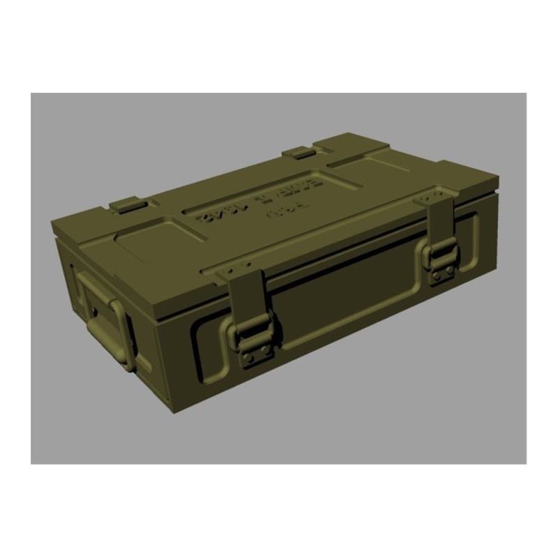PANZER ART, RE35-383 Ammo boxes for 25pdr (HE and AT pattern) 1:35