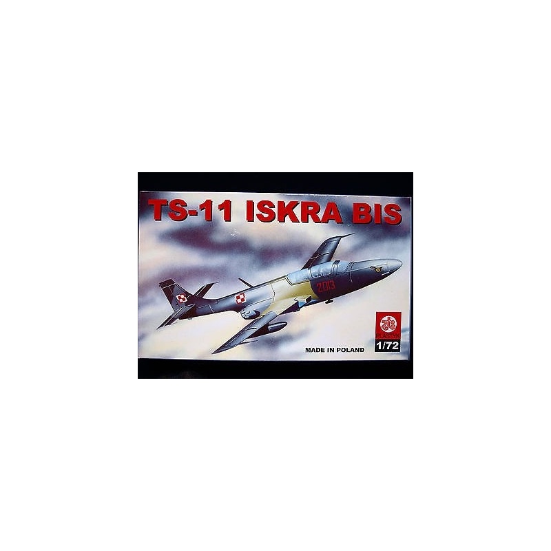 TS-11 ISKRA  BIS - POLISH LIGHT TRAINER AIRCRAFT, ZTS PLASTYK, 1/72 