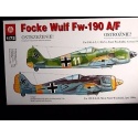FOCKE WULF FW-190 A5/F8  LUFTWAFFE WW II FIGTHER, ZTS PLASTYK, SCALE 1/72