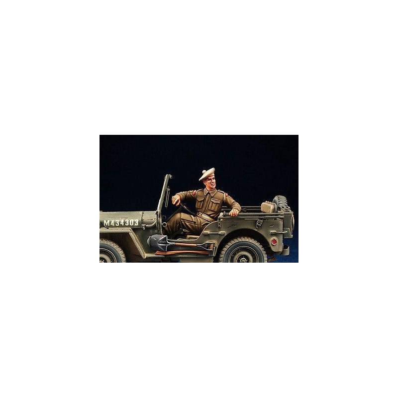 DEF.MODEL, WWII British Jeep Driver (1 FIGURE), DO35002,1:35