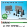 DEF.MODEL, US Jersey Barrier set (Narrow type), DM35007, SCALE 1/35
