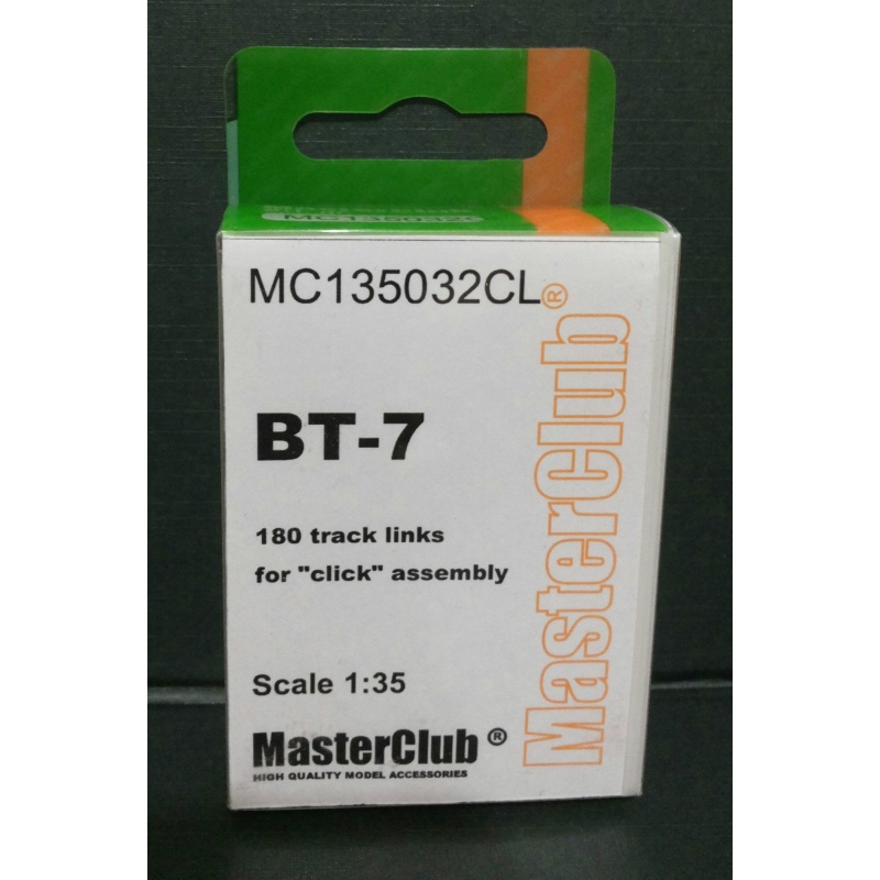Resin Tracks for BT-7, MC135032CL, MasterClub, 1:35