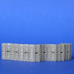 Resin Tracks for T-34/76, 550mm M1940 EARLY TYPE 2, MC 135018W, MasterClub,1:35