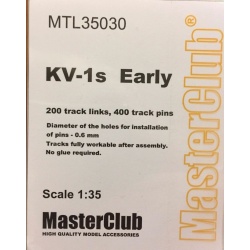 MASTERCLUB, MTL35030 1:35, Metal Tracks for KV-1s Early
