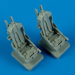 AIRES/QUICKBOOST QB48 489, F-5F seats with safety belts , SCALE 1/48