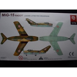 MIG-15 FAGOT HUNGARIAN AIR FORCE, ZTS PLASTYK S-068, 1/72