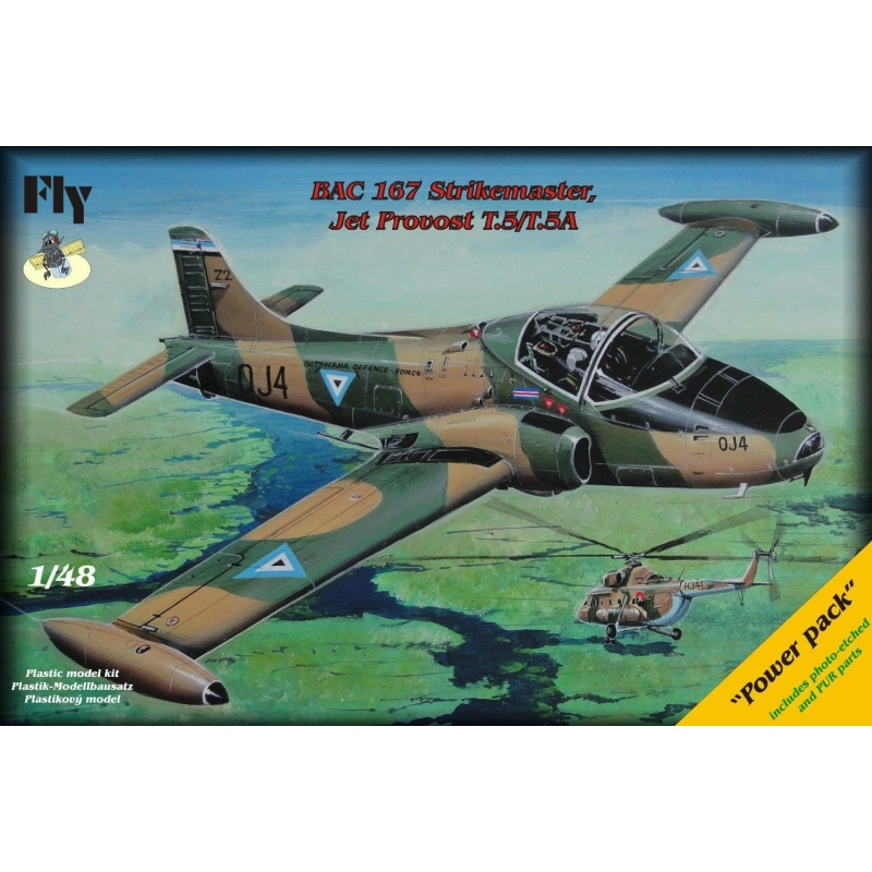 BAC 167 Strikemaster, Jet Provost T.5/T.5A "Power pack'', FLY 48016, SCALE 1/48