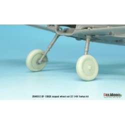 DEF.MODEL, DS48012, Messerschmitt Bf-109G6 Wheel set (2),1:48