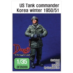 DEF.MODEL, US Tank commander Korea winter 1950/51 , DF35009, 1:35