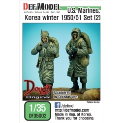 DEF.MODEL, US Marines Korea Winter 1950/51 set 2, DF35002, 1:35