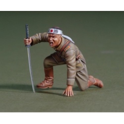 DEF.MODEL, DO35033, WWII Japanese Officer 'Banzai Attack' (1 FIGURE), 1:35