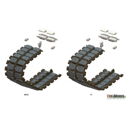 DEF.MODEL, S35001, T158 Tank Workable Track links (for M1 ABRAMS), 1:35