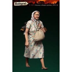 STALINGRAD, 1:35, Russian refugee woman, 1941-45 (1 FIGURE), S-3072