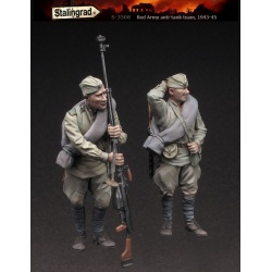STALINGRAD MINIATURES, 1:35, Red Army anti-tank team WWII, 2 FIGURES, S-3508