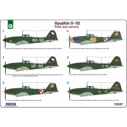 FLY 72037 Ilyushin Il-10 attack aircraft - Post-war , SCALE 1/72