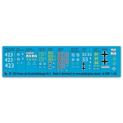 Peddinghaus 1/35, 1355, Decals for German tanks of the russian campaign No 2.