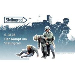 STALINGRAD MINIATURES, 1:35, Der Kampf um Stalingrad (3 FIGURES) , S-3125