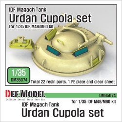 DEF.MODEL, DM35074, IDF Urdan Cupola set for Magach tank ,1:35