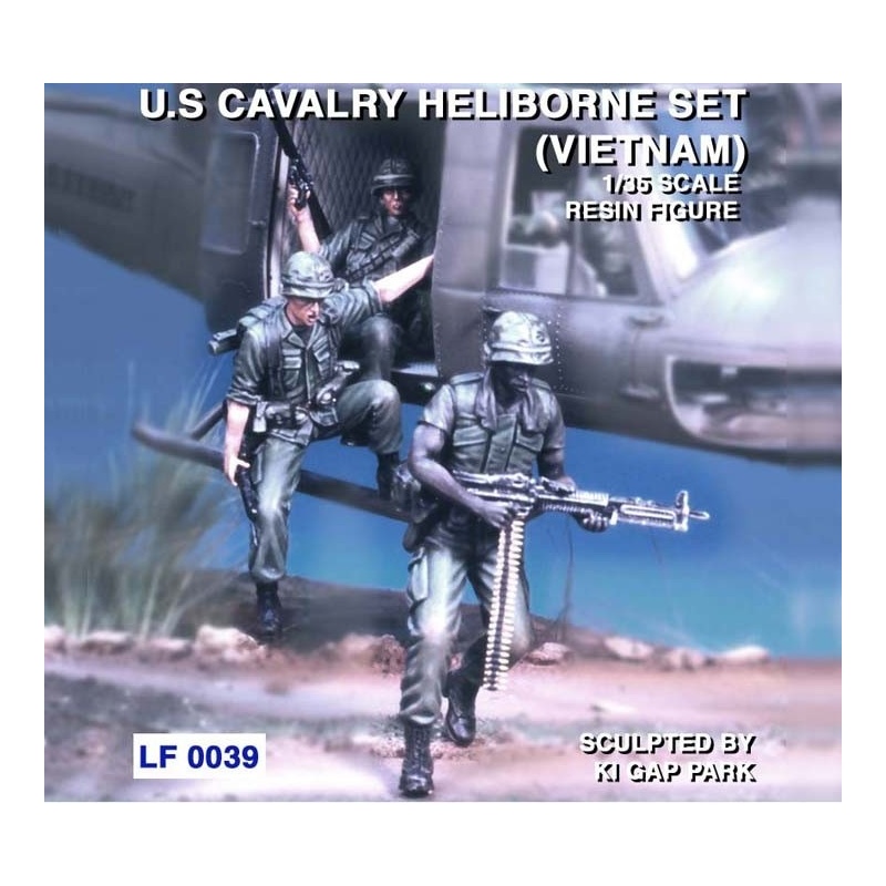 LEGEND PRODUCTION, LF0039, US Cavalry Heliborne set (Vietnam), 1:35
