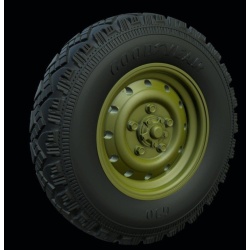 RE35-542, Land Rover “Defender” Road wheels (Goodyear) , PANZERART, SCALE 1/35