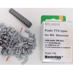 MasterClub MTL35312,SCALE 1/35,EXTENDED END CONNECTORS DUCKBILLS TYPE 2 FOR VVSS