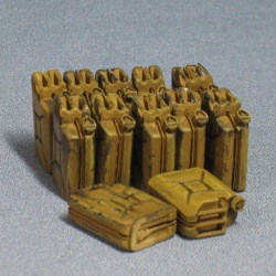 SOL RESIN FACTORY, SCALE 1:35, WWII German Jerry Cans Set (20ea) , cat.no.MM259